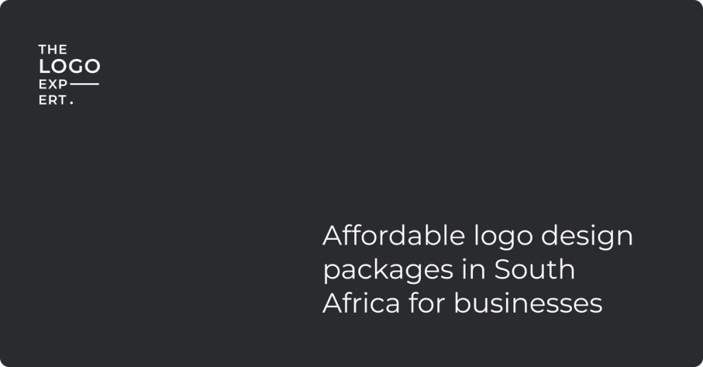 Affordable logo design packages in South Africa for businesses
