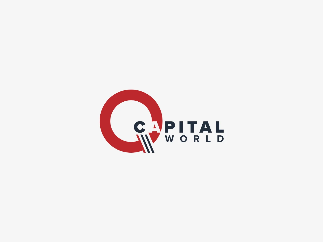 Capital World logo design