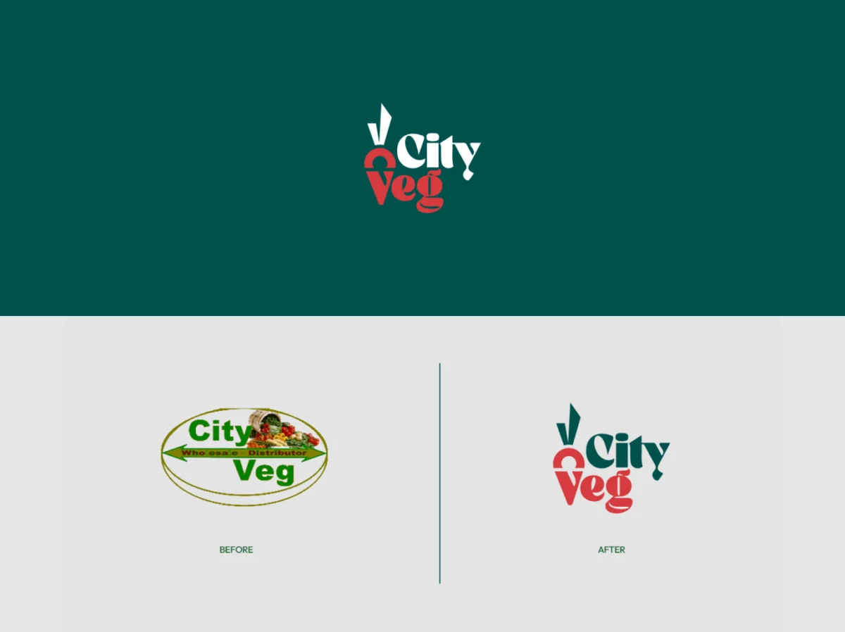 City Veg logo redesign