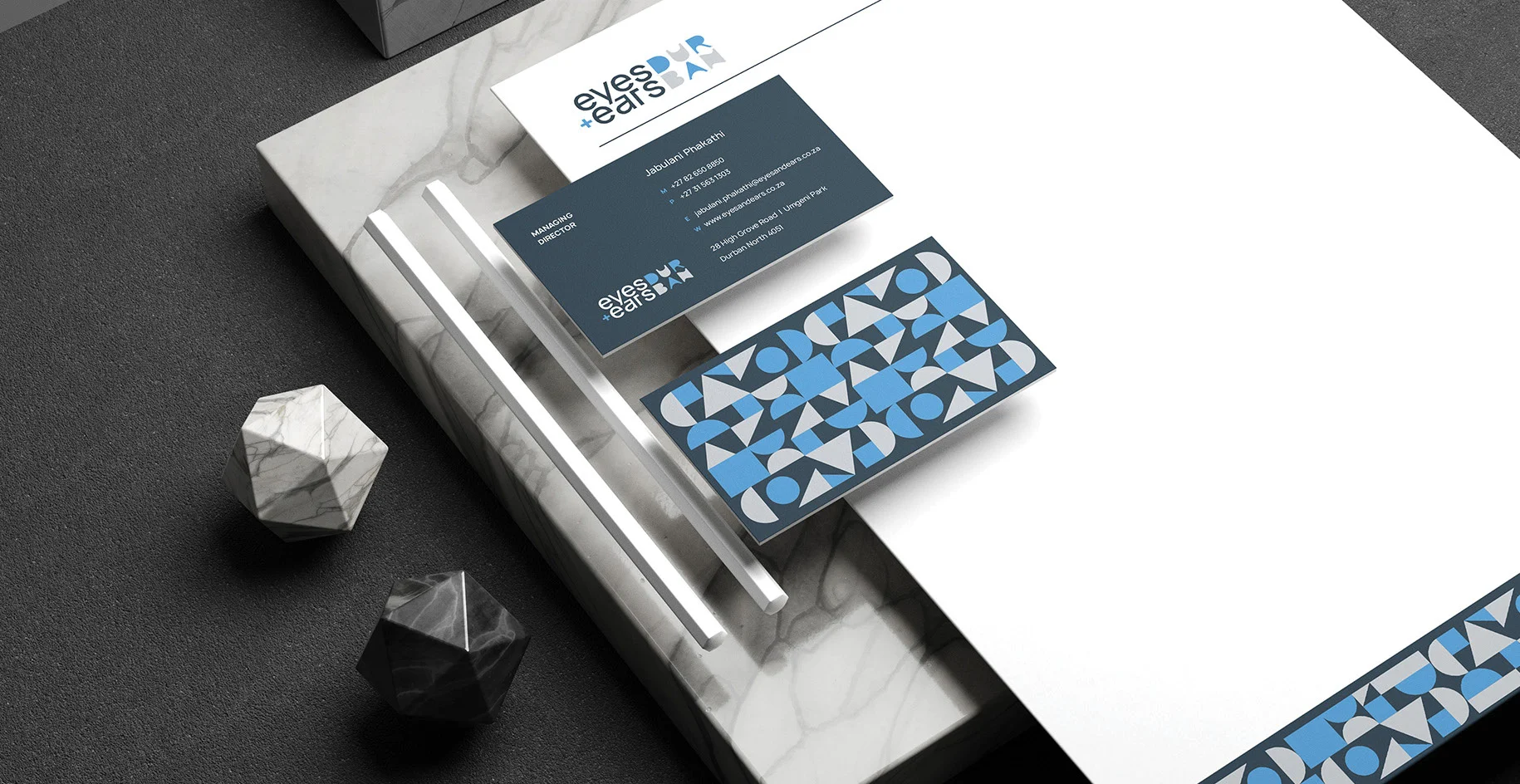 Eyes and Ears Durban Stationery Designed by The Logo Expert, one of the top-notch logo design companies in South Africa. With a portfolio of logo design clients in Cape Town, Johannesburg, Durban, and more