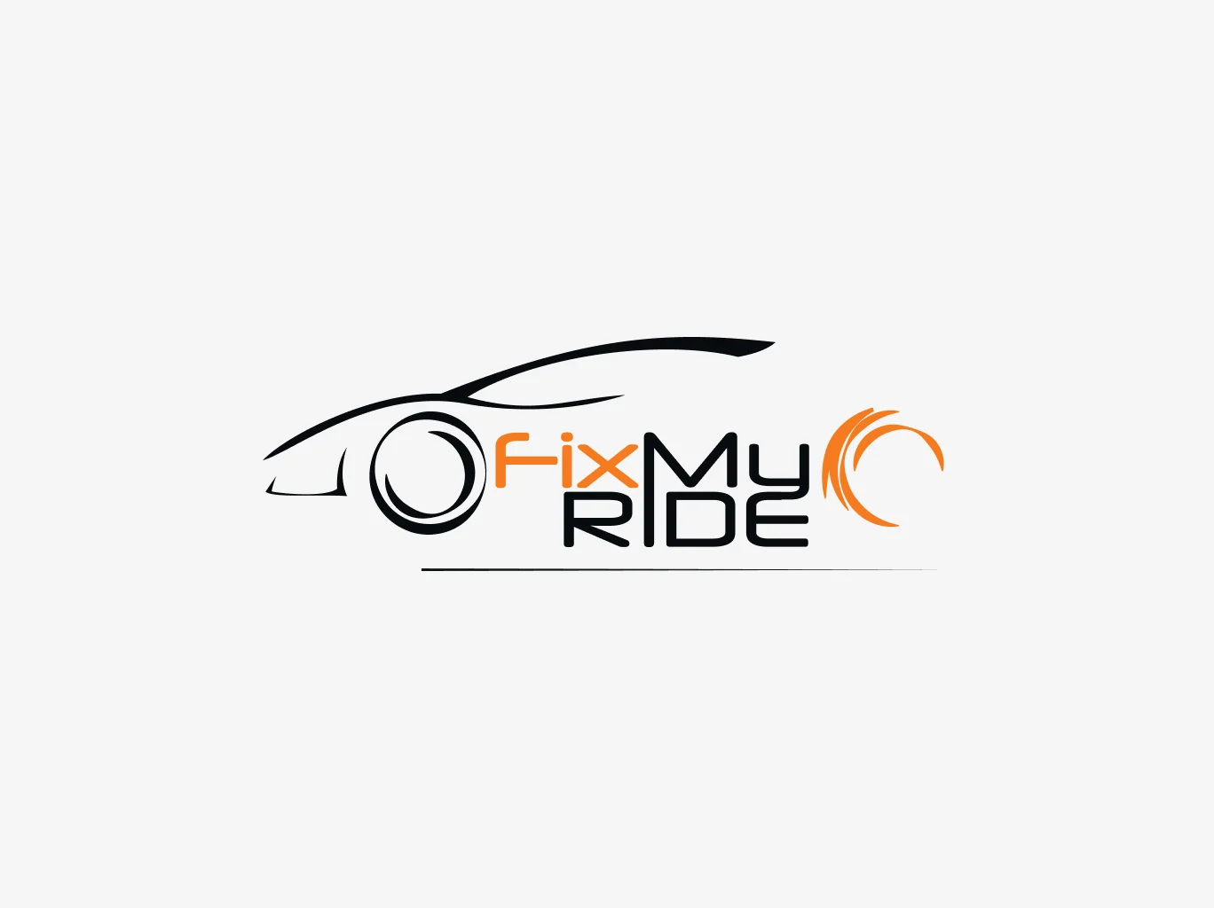 Fix My Ride logo design