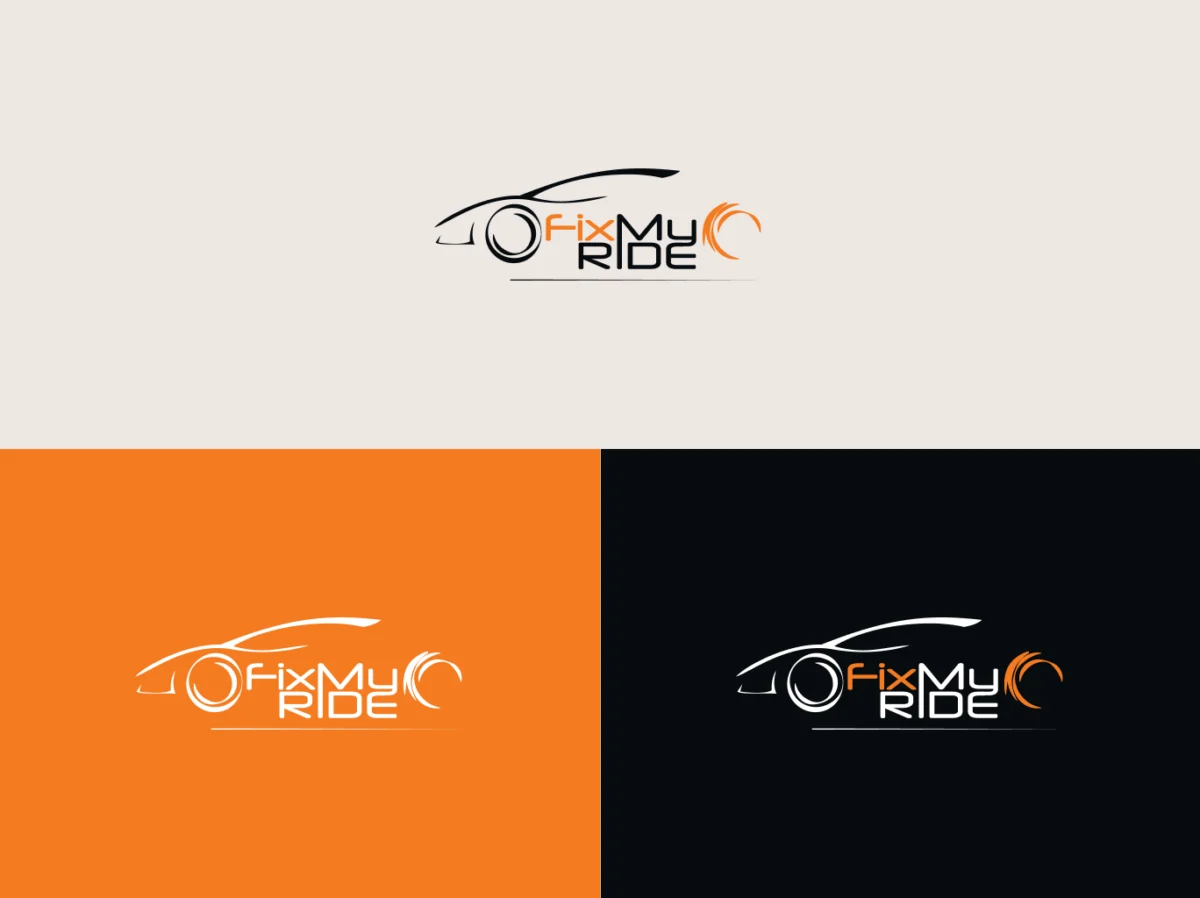FixMyRide logo design Johannesburg