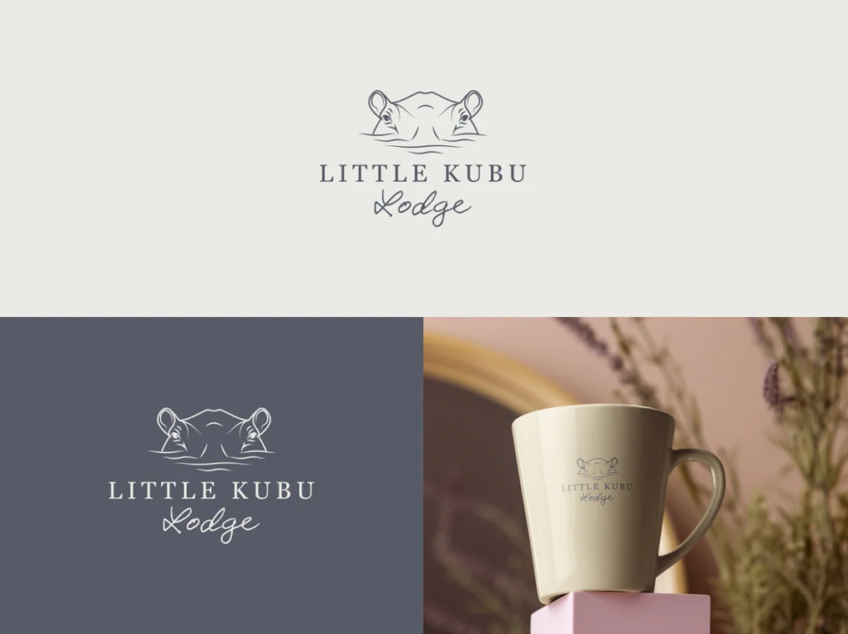 Little Kubu Lodge logo design