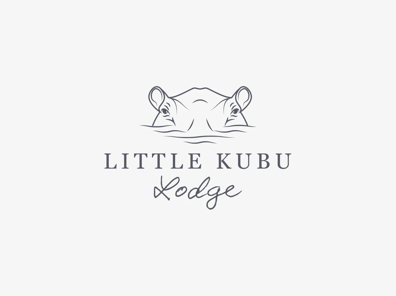 Little Kubu Lodge logo design