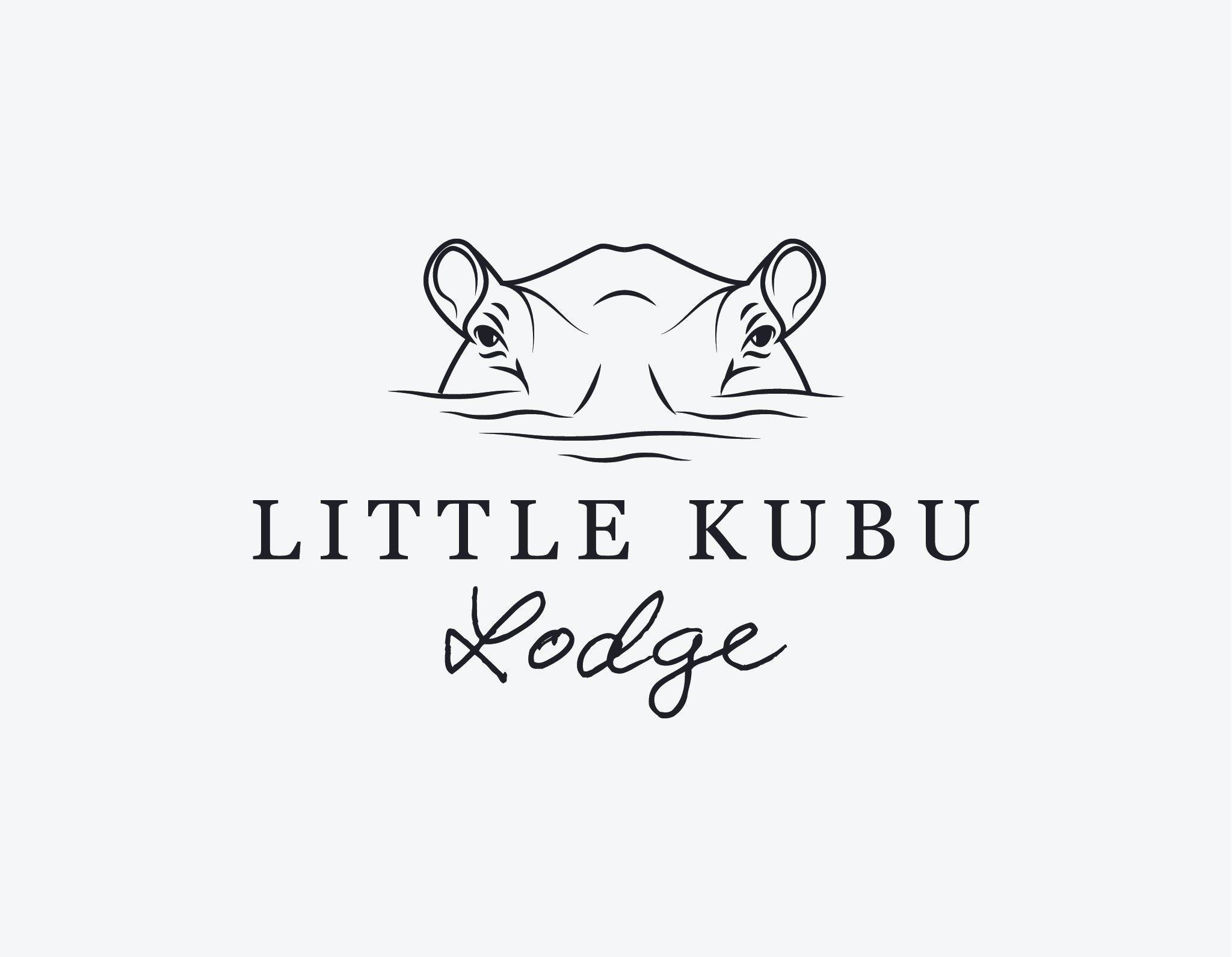Little Kubu Lodge logo design