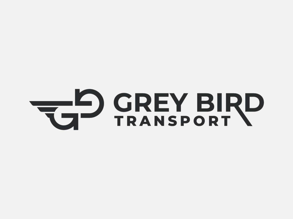 Grey Bird Transport logo designed by The Logo Expert