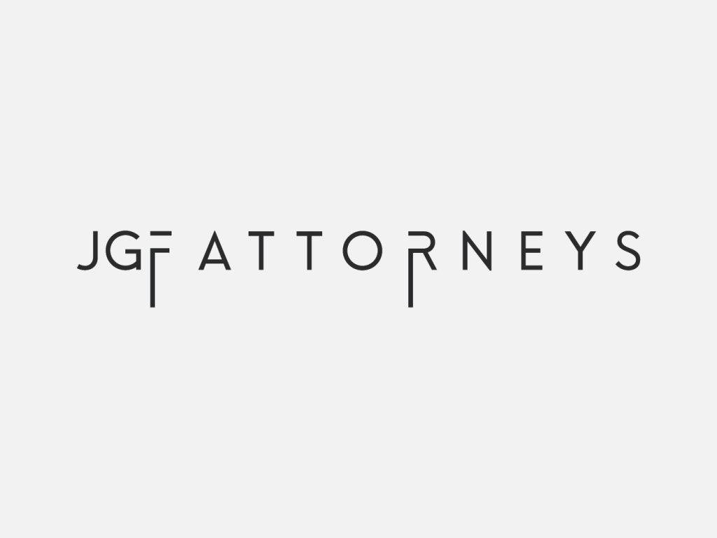 JGF Attorneys logo designed by The Logo Expert