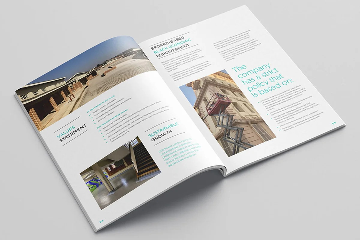 QDS Projects Company Profile Design